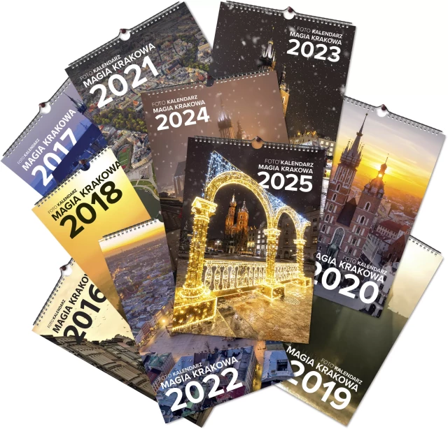 Foto kalendarz Magia Krakowa - 10 lat kalendarza